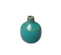 Vase Soliflore céramique Bleu Vert 9x10cm