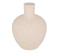 Atmosphera Vase déco céramique boule - Blanc