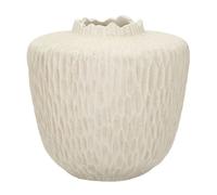 Vase texturé Mauro Ferretti Shade Beige 35x32,5 cm