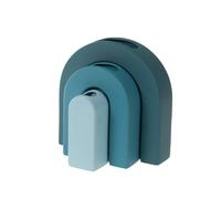 Vase thérapie bleu