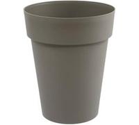 EDA Vase rond Toscane – Ø 44 x H 53 cm – 50 L – Intérieur/Extérieur – Taupe