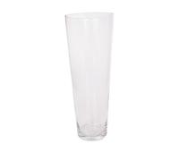 Vase Transparent cylindrique décoratif en Verre Épaisseur du Verre 2 mm pour Décorer Les Tables d'un Mariage, de Maison Ou Cérémonie Créer Votre Décoration Lumineuse Électrique H.40 Diamètre 15 cm