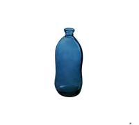 Vase ""Uly"" en verre recy leu orage H35cm - Atmosphera Créateur d'intérieur