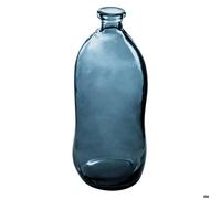 Vase ""Uly"" en verre recy leu orage H73cm - Atmosphera Créateur d'intérieur