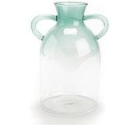 Amadeus Vase en verre rond - Bleu