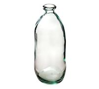 Vase Vintage en Verre "Bouteille" 51cm Transparent