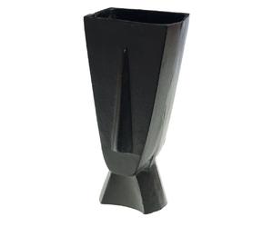 Vase Visage noir 30 cm