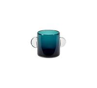 Vase Wind & Fire verre bleu foncé Ø12,5 x 14 cm - TS