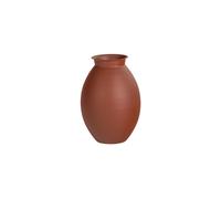 Vase XXL métal marron Caro