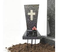 Vases de cimetière avec pointes | Décoration de cimetière - Support de fleurs pour décoration funéraire - Pour femmes, vétérans, jardin, parc, route, cour, cour, vacances