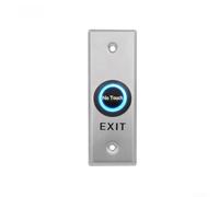 Vasiumic Contrôle de porte de cadre de sortie infrarouge sans contact en acier ayant - système de commutation à bouton étroit structure de capteur automatisée portes automatisées