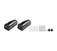 Vasiumic Faisceau de sécurité infrarouge avec détecteur de cellule photoélectrique pour porte de garage, portail, récepteur, émetteur avec anti-interférences 5 à 15 m, portée 9 à 24 V
