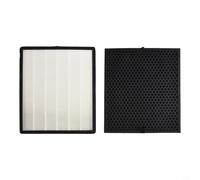 Vasiumic Filtre HEPA de rechange LV-PUR131-RF Purificateur, 99,97 % d'efficacité, installation, construction ABS, blanc et noir