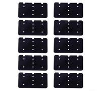 Vasiumic Lot de 10 pièces de rechange habilement en éponge pour piège à chaleur, pompe à chaleur, débris, filtre à peluches, 250 x 130 mm, en coton et pour Haier