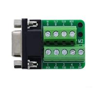 Vasiumic Lot de 3 blocs isolants de type écrou femelle - Connecteurs de signal prévisibles avec assemblage DB9
