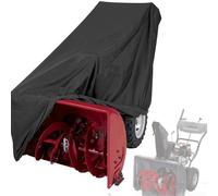 Vasiumic Souffleuse à neige robuste Oxford 210D imperméable avec fermeture éclair, convient aux souffleuses à neige d'extérieur, 83 x 147 x 132 cm, noir