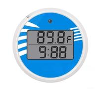 Vasiumic Thermomètre numérique à glace avec écran HD IPX6 résistant à la plongée, thermomètre de bain froid -20 à 70 C, blanc athlètes, flottant