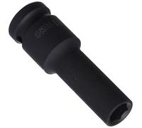 Vaso de impacto 1/2" hexagonal 11 mm, serie larga