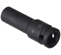 Vaso de impacto 1/2" hexagonal 13 mm, serie larga