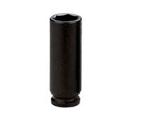 Vaso de impacto 1/2" hexagonal 18 mm, serie larga