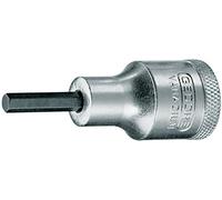 Gedore Embout de tournevis IN 19 1/4AF 6155010 – 6 pans intérieurs 1/2 po (12.5 mm) pour clé 1/4 po