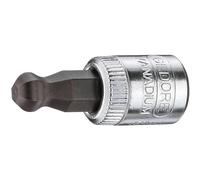 Gedore Tournevis Gedore embout femelle 1/4" à bille embout hexagonal 6 mm Quantité:1