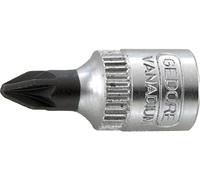 Vaso destornillador 1/4" PZ 2