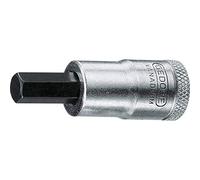 Gedore Embout de ouille IN 30 3/8 po. 6 pans femelle ouv. de clé 6 mm L. 47 mm G Quantité:1