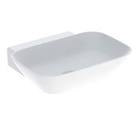 Vasq poser Geb ONE coupelle sortie verti 50cm STR STP KeraTect Blc brillant - GEBERIT 505.040.01.6