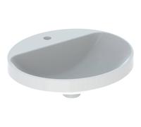 Vasque à enc. Geberit VariForm ov plage rob. 50x45 sans trop-plein Blanc - GEBERIT 500.714.01.2