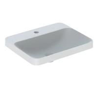 Vasque à enc. Geberit VariForm rect. plage rob. 55x45 sans trop-plein Blanc - GEBERIT 500.742.01.2