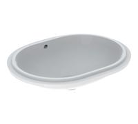 Vasque à enc. par dessous Geberit VariForm obl 55x46 trop-plein Blanc - GEBERIT 500.756.01.2