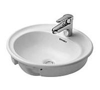 Vasque à encastrer Duravit Design Classics Universal Manua 5220480000 48 cm, installation par le haut, Weiß Hochglanz