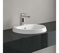 Villeroy & Boch Architectura lavabo 45x45 cm ronde encastrée blanc brillant 5A6545R1
