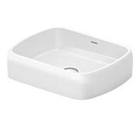 Duravit Vasque à poser Collection One 2384500079, blanc brillant, sans trou de robinetterie