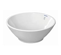 Vasque à poser Duravit Design Classics Bacino 03254200001 avec trop-plein, Ø 42 cm, blanc brillant, wondergliss