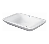 Duravit Design Classics Aufsatzbecken Universal 0369700000 sans trop-plein, sans plage de robinetterie, 700 mm, Weiß Hochglanz