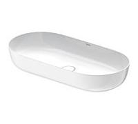 Duravit Luv lavabo 80x40 cm ovale à poser blanc brillant 0379800000