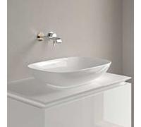 Villeroy & Boch Loop & Friends lavabo 56x38 cm rectangulaire à poser blanc brillant 4A4900R1