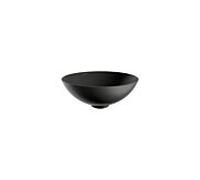 Vasque Laufen CHARACTERS H512CA27161121 360 x 360 x 137 mm, sans plage de robinetterie, sans perçage pour robinetterie, sans trop-plein, noir mat