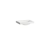 Vasque Laufen CLASSICS H512CL30001111 585 x 405 x 135 mm, avec plage de robinetterie, un trou de robinetterie, sans trop-plein, blanche