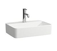 Vasque Laufen SAVOY H8169450001111 38 x 55 cm, rectangulaire, sans trop-plein, 1 trou de robinetterie, blanche
