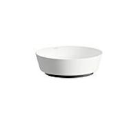 Vasque Laufen SCOPIO H512CO37571121 375 x 375 x 115 mm, sans plage de robinetterie, sans perçage pour robinetterie, sans trop-plein, blanc mat