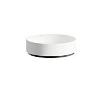 Vasque Laufen UNISONO H512UO47571121 400 x 400 x 116 mm, sans plage de robinetterie, sans perçage pour robinetterie, sans trop-plein, blanc mat