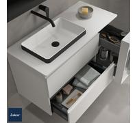 Vasque semi-encastrée MAEL solid surface BICOLORE 502x44x301mm - SALGAR 97655