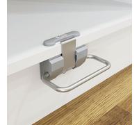 Vauth Sagel VS Kick Gâche électrique avec pédale pour tiroirs à sortie totale, ouverture mains libres, montage simple, pouvant être installé a posteriori, chromé mat