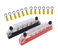 VAYEODEYU Bloc de Distribution d'énergie multi-usage de barre omnibus M6 for goujon de Terminal de camping-car de caravane de bateau marin