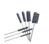 VAYEODEYU Brosse à bille d'affûtage cylindrique Grit120, plusieurs tailles, vernis d'ébavurage(Dia 20x200 Mm P120)