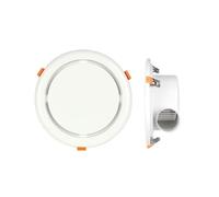 VAYEODEYU Extracteur de ventilateur d'extraction à panneau plat encastré ultra-mince rond for garage, plusieurs tailles