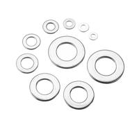 VAYEODEYU Jeu de rondelles plates en acier inoxydable 304, 360/580 pièces for bouchons de puisard, vis et boulons(360PCS)